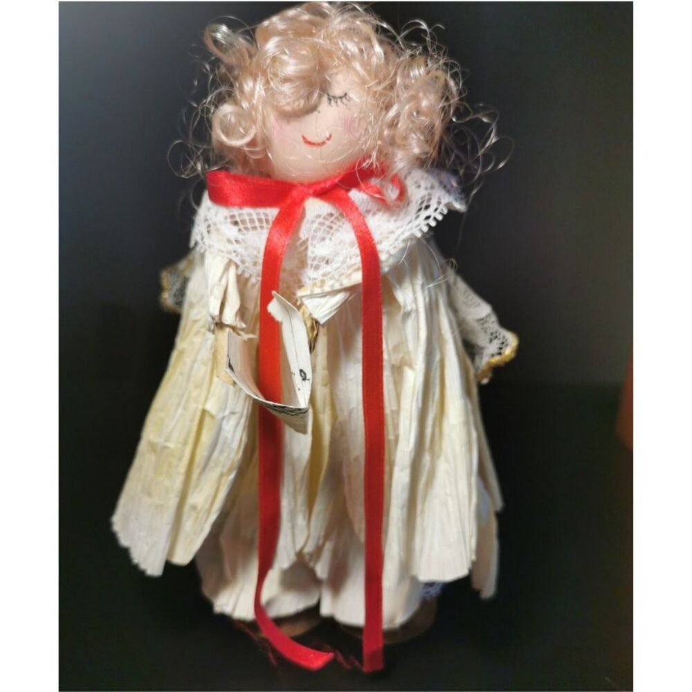 VTG Paper Angel Tree Topper &‎ Paper Angel Ornament